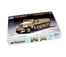 TRUMPETER 07252 Sd.Kfz.9 Schwere Zugkraftwagen 18t Typ F3 / Plastikový model / 1:72 / Počet dílků: 310 / od 14 let