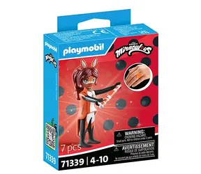 Playmobil® Miraculous 71339 Kouzelná Beruška a Černý kocour: Rena Rouge / Počet dílků: 7 / od 4 let