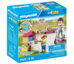 Playmobil® My Life 71511 Výměna knih pro knihomoly / Počet dílků: 25 / od 4 let