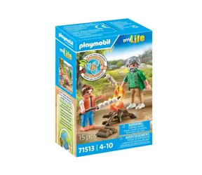 Playmobil® My Life 71513 Táborák s marshmallows / Počet dílků: 15 / od 4 let