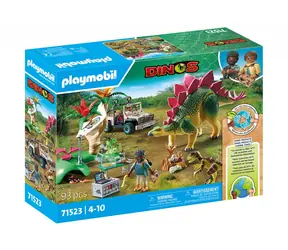 Playmobil® Dinos 71523 Výzkumný tábor s dinosaury / Počet dílků: 93 / od 4 let