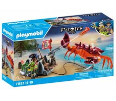 Playmobil® Pirates 71532 Boj s obřím krabem / Počet dílků: 26 / od 4 let