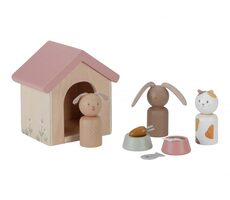 Little Dutch Sada domácí mazlíčci do domečku pro panenky dřevěná / od 3 let