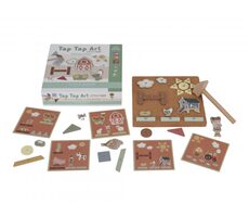 Little Dutch Kreativní sada Tap Tap Farma / od 4 let