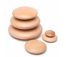 Bigjigs Baby Balanční hra usazování oblázků / od 18 měsíců