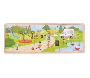Bigjigs Toys Puzzle V parku / od 2 let