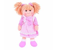 Bigjigs Toys Látková panenka Anna 34 cm / od 0 let