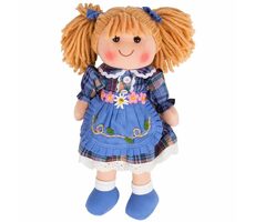 Bigjigs Toys Látková panenka Katie 34 cm / od 0 let