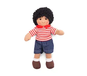 Bigjigs Toys Látková panenka Otis 28 cm / od 0 let