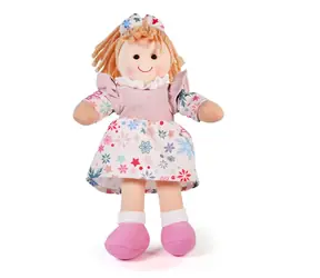 Bigjigs Toys Látková panenka Shannon 25 cm / od 0 let