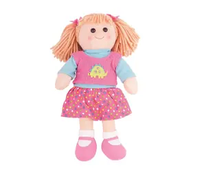Bigjigs Toys Látková panenka Susie 38 cm / od 0 let