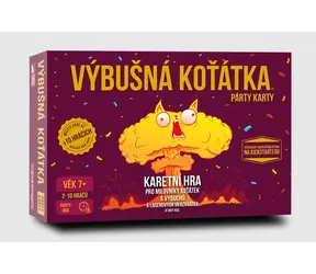 ADC Blackfire Výbušná koťátka: Párty karty / Doba hraní: 15 minut / Počet hráčů: 2 - 10 / od 7 let
