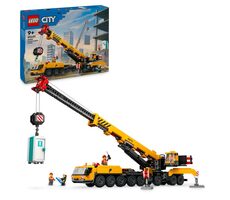 LEGO® City Big Vehicles 60409 Žlutý pojízdný stavební jeřáb / Počet dílků: 1116 / od 9 let