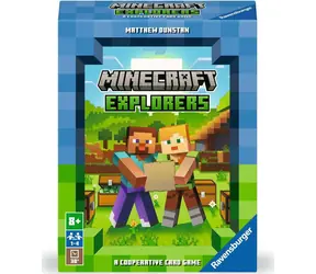 Ravensburger Minecraft Explorers / délka hry 30 minut / počet hráčů 1-4 / od 8 let