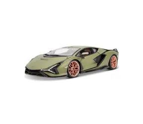 Bburago TOP Lamborghini Sián FKP 37 bílá / měřítko 1:18 / od 3 let 