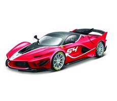 Bburago Ferrari Signature series FXX-K EVO No.54 červená / měřítko 1:18 / od 3 let 