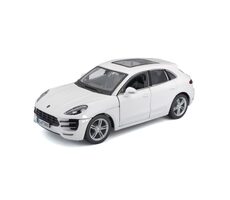 Bburago Plus Porsche Macan bílá / měřítko 1:24 / od 3 let