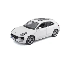 Bburago Plus Porsche Macan bílá / měřítko 1:24 / od 3 let