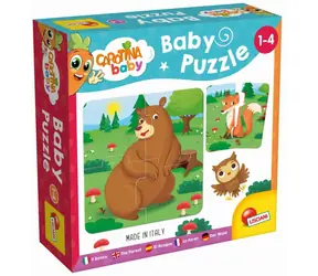 Liscianigioch Carotina Baby Puzzle - Les / od 1 roku
