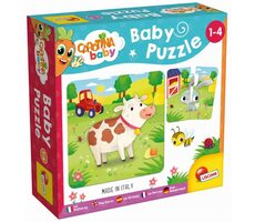 Liscianigioch Carotina Baby Puzzle - Farma / od 1 roku