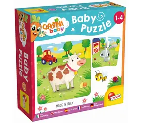 Liscianigioch Carotina Baby Puzzle - Farma / od 1 roku