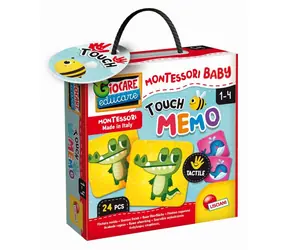 Liscianigioch Montessori Baby Touch - Pexeso / od 1 roku