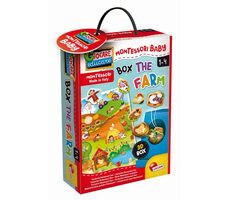 Liscianigioch Montessori Baby Box - Vkládačka farma / od 1 roku