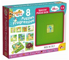 Liscianigioch Carotina Baby 8 Puzzle - Farma / od 1 roku