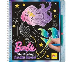 Liscianigioch Barbie Sketch Book Mer-Mazing scratch reveal / od 4 let