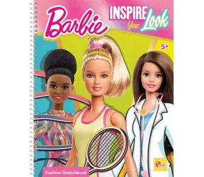 Liscianigioch Barbie Sketch Book Inspiruj svůj vzhled / od 5 let