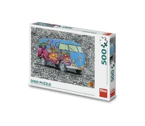 DINO Hippies VW / 500 dílků / od 10 let 