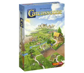 Mindok Carcassonne / Délka hry: 30 minut / Počet hráčů: 2 - 5 / od 7 let
