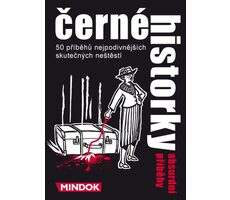 Mindok Černé historky: Absurdní příběhy / Délka hry: 15 minut / Počet hráčů: 2 - 20 / od 12 let