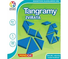 Mindok SMART - Tangramy: Zvířata / Délka hry: 5 minut / Počet hráčů: 1 / od 6 let