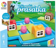 Mindok SMART - Tři malá prasátka / Délka hry: 5 minut / Počet hráčů: 1 / od 3 let