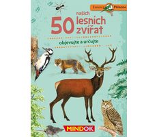 Mindok Expedice příroda: 50 našich lesních zvířat / Délka hry: 15 minut / Počet hráčů: 1 / od 6 let