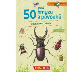 Mindok Expedice příroda: 50 druhů hmyzu a pavouků / Délka hry: 15 minut / Počet hráčů: 1 / od 6 let