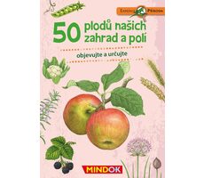 Mindok Expedice příroda: 50 plodů našich zahrad a polí / Délka hry: 15 minut / Počet hráčů: 1 / od 6 let