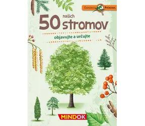 Mindok SK Expedícia príroda: 50 našich stromov / Délka hry: 15 minut / Počet hráčů: 1 / od 6 let