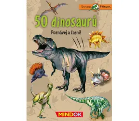 Mindok Expedice příroda: 50 dinosaurů / Délka hry: 15 minut / Počet hráčů: 1 / od 6 let