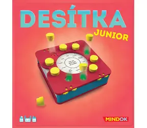 Mindok Desítka: Junior / Délka hry: 20 minut / Počet hráčů: 2 - 8 / od 8 let