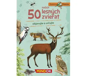 Mindok SK Expedícia príroda: 50 lesných zvierat / Délka hry: 15 minut / Počet hráčů: 1 / od 6 let
