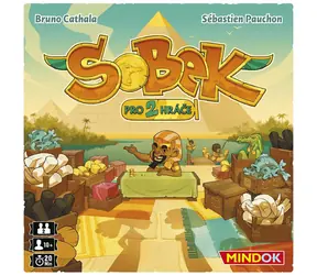 Mindok Sobek pro 2 hráče / Délka hry: 20 minut / Počet hráčů: 2 / od 10 let