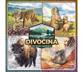 Mindok Divočina Severní Ameriky / Délka hry: 60 minut / Počet hráčů: 1 - 4 / od 10 let