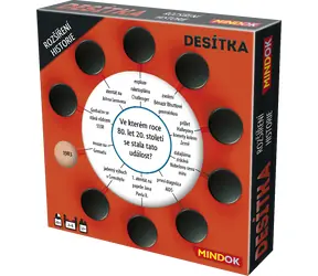 Mindok Desítka: rozšíření historie / Délka hry: 20 minut / Počet hráčů: 2 - 8 / od 10 let