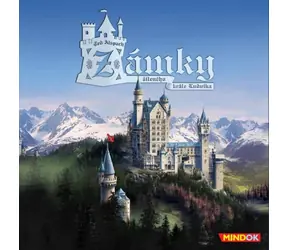 Mindok Zámky šíleného krále Ludvíka / Délka hry: 90 minut / Počet hráčů: 1 - 4 / od 12 let