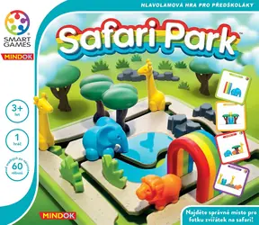 Mindok SMART - Safari Park / Délka hry: 5 minut / Počet hráčů: 1 / od 3 let