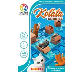 Mindok SMART - Koťata a krabice / Délka hry: 5 minut / Počet hráčů: 1 / od 7 let