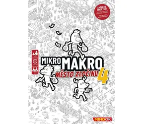 Mindok MikroMakro: Město zločinu 4 / Délka hry: 20 minut / Počet hráčů: 1 - 4 / od 12 let