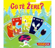 Mindok Co tě žere? / Délka hry: 15 minut / Počet hráčů: 2 - 5 / od 8 let